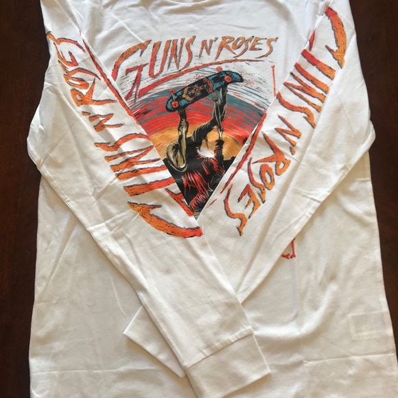 Guns N Roses Long Sleeve T-shirts XS,S,M,L,XL NWT - Picture 5 of 8
